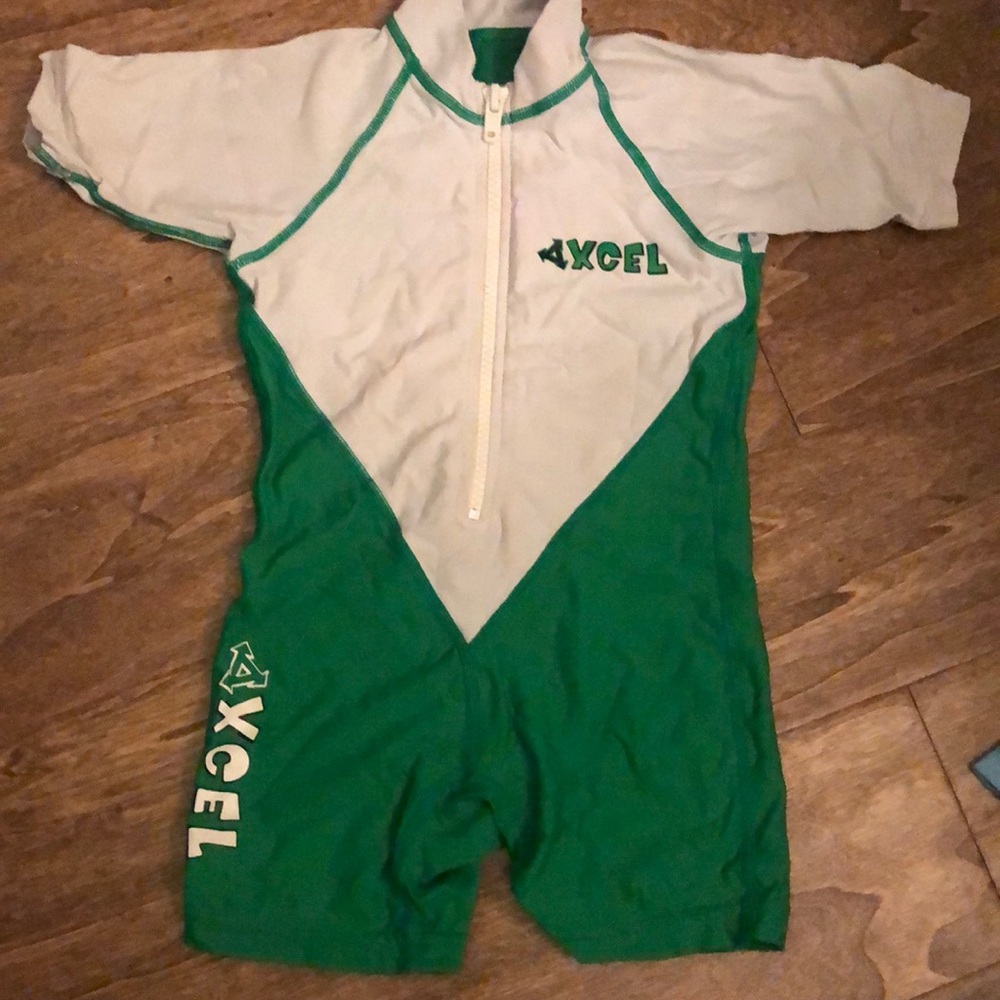Xcel toddler is protector rash guard swim suit